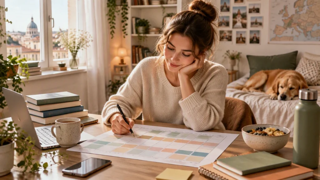 weekly planning system for busy students