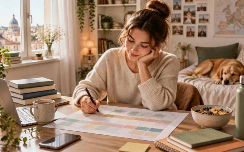 weekly planning system for busy students